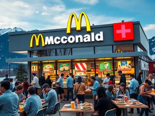 Fast food in Svizzera cresce rapidamente e solleva preoccupazioni tra la popolazione locale