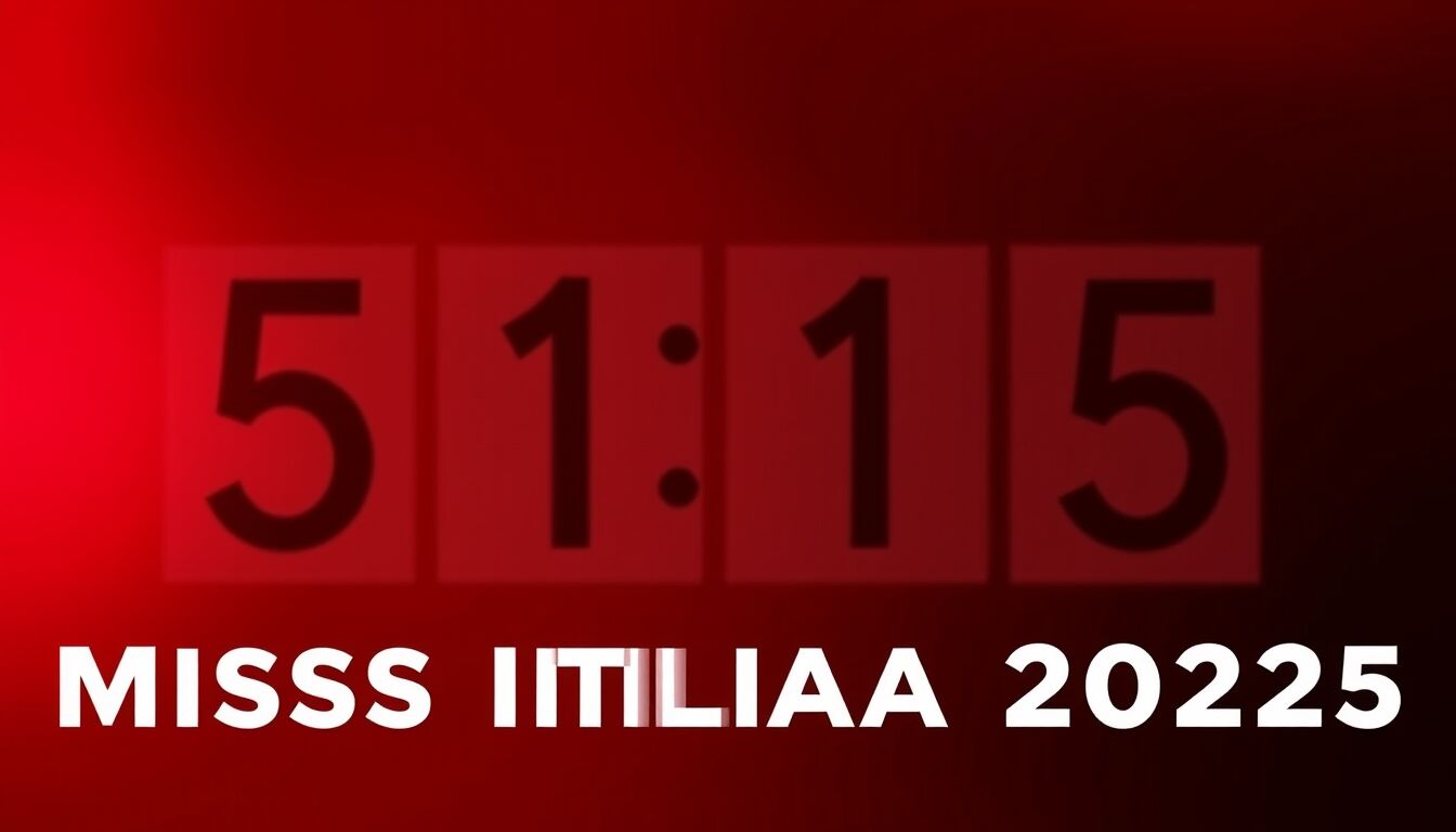 Miss Italia gaffe prima dell’elezione spoiler svelato cinque minuti prima dell’evento importante