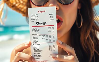 Scontrino Ostia: Ricarica Cellulare a 1 Euro allo Stabilimento, Costo Inaspettato per i Clienti