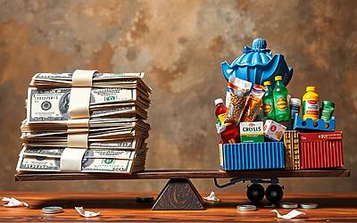 Tariffe di Trump: Analisi rivela entrate significative di circa 350 miliardi di dollari all'anno