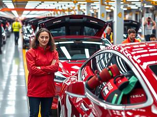 Tesla in Europa: crescita record nella produzione nonostante il calo delle vendite auto elettriche