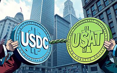 USDC di Circle sfida USAT di Tether nello scontro da 650 miliardi di dollari negli USA