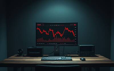 Altcoin, il mercato scende di 800 miliardi mentre i trader al dettaglio scompaiono nel trading online