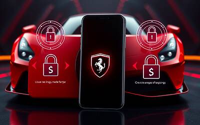 Blockchain innovativa nel settore automobilistico con il progetto esclusivo di Conio e Ferrari