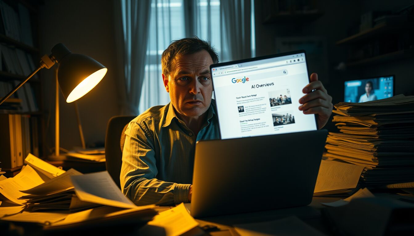 Editori di giornali denunciano Google per concorrenza sleale con AI Overviews