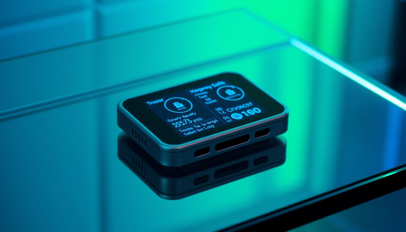 Trezor hardware wallet Safe 7 con chip open-source pronto per la sicurezza quantistica avanzata
