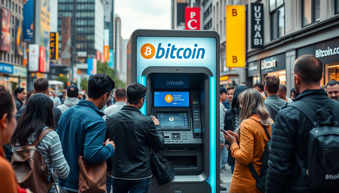 ATM Bitcoin arrivano quasi a 40.000 con Nord America leader globale nel settore digitale