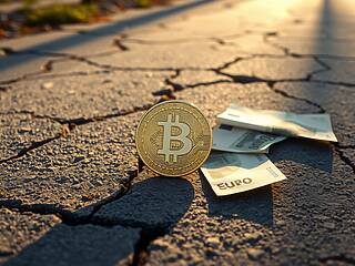 Bitcoin crolla in euro a livelli minimi da giugno per effetto delle mosse delle balene