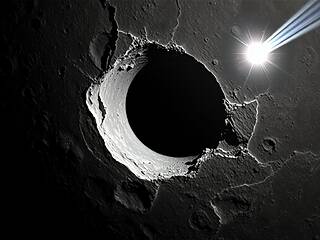 Luna colpita da meteorite meteorite spettacolare scoperto nel video del bagliore notturno