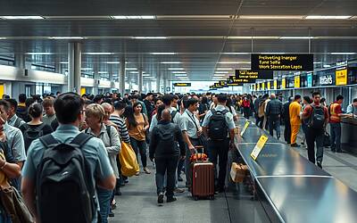 Aeroporti europei nel caos: scioperi minacciano i viaggi delle festività, ecco gli scali più colpiti