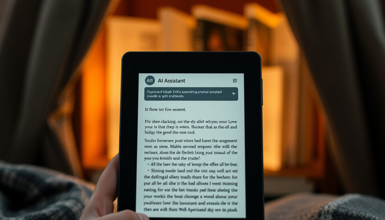 Assistente AI su Kindle Amazon guida innovazione lettura digitale con nuove funzionalità avanzate