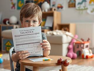 Bambino di 7 anni riceve cartella esattoriale 2017 irregolare da 449 euro inaspettata