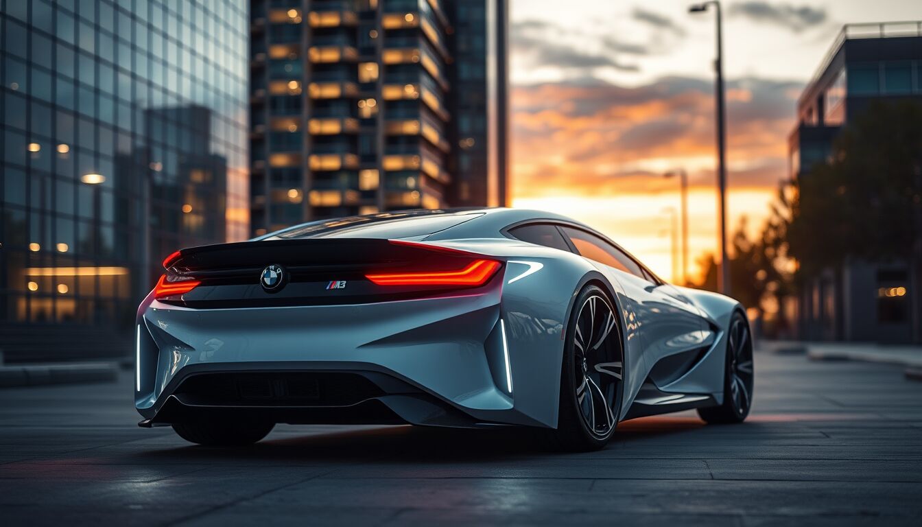 BMW M3 elettrica: linee e innovazioni di design che rivoluzionano la sportiva iconica nel futuro automobilistico