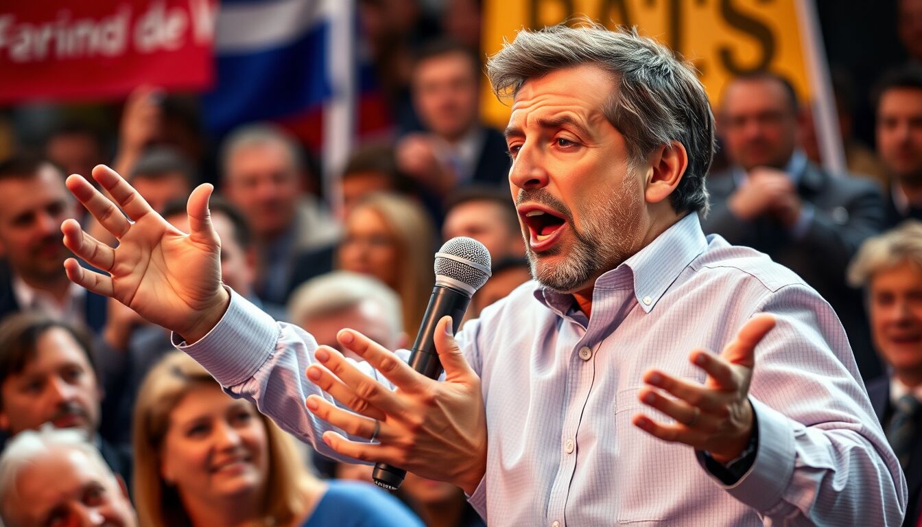 Francesco Facchinetti critica la sinistra e elogia Giorgia Meloni per un messaggio di unità e speranza