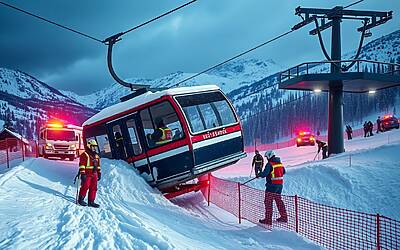 Funivia Macugnaga: tre feriti e cento passeggeri bloccati, cause del mancato arresto dell’impianto