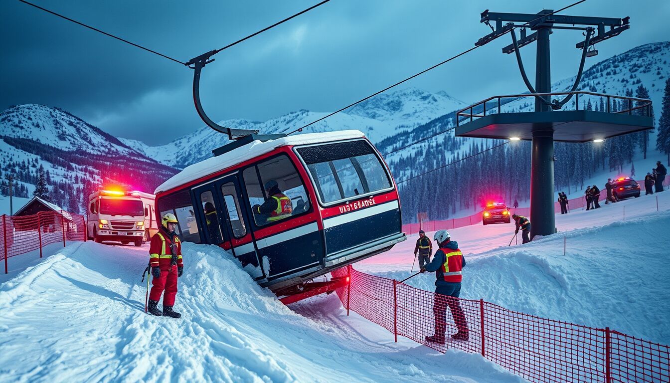 Funivia Macugnaga: tre feriti e cento passeggeri bloccati, cause del mancato arresto dell’impianto