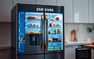 Google Gemini: frigo Samsung integra l'IA per rivoluzionare gli elettrodomestici domestici
