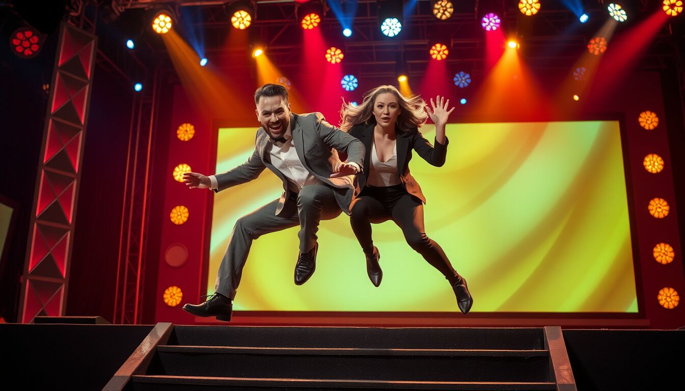 I Ricchi e Poveri cadono in diretta a Domenica In, incidente durante l'ingresso nello studio