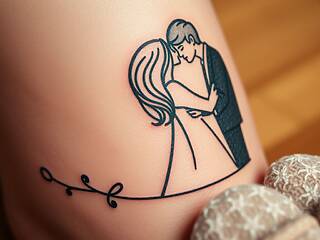 Marco Raffaeli mostra il nuovo tatuaggio ispirato all’ex compagna Denise Rossi