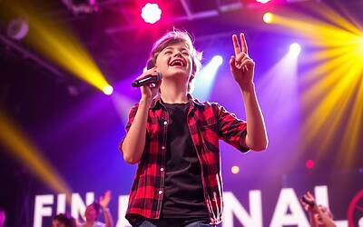 Tomasi di X Factor conquista la finale di Area Sanremo insieme ai talenti di Amici 2024