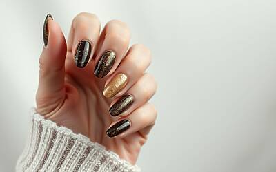 Unghie al caviale: manicure lussuosa e trend per un inizio d’anno sofisticato