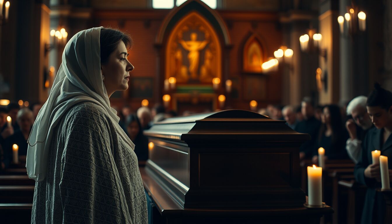 Achille Lauro al centro: a Crans Montana madre canta al funerale del figlio, reazione che spiazza