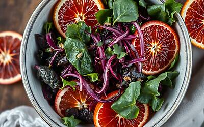 Arance rosse benefici segreti: abbinale a cavoli e radicchio e rivoluziona la tua salute invernale