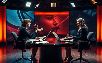 Bar Centrale, rissa verbale tra Bortone e Lambertucci: tensione alle stelle, esplode il caos in diretta