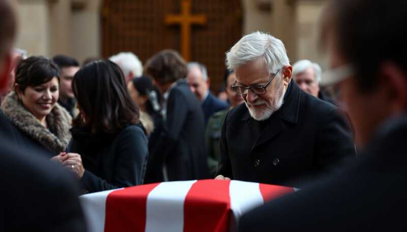 Belen Rodriguez omaggia Enrico De Martino a Napoli: le emozionanti parole di Stefano durante il funerale