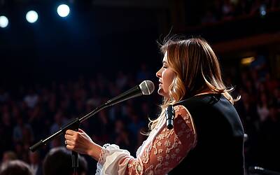 Cantante di Sanremo porta in gara brano co-scritto con l'ex partner, tensione e curiosità crescono