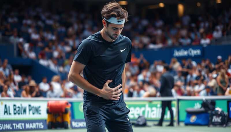 Cobolli malessere in campo agli Australian Open la richiesta shock che ha spiazzato arbitro e pubblico