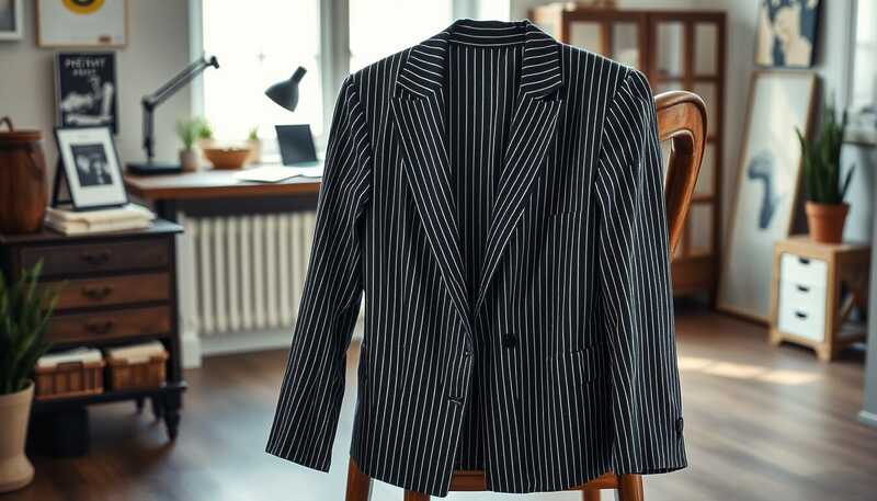 Completo gessato protagonista assoluto: come indossarlo oggi con stile impeccabile dal lavoro all’aperitivo