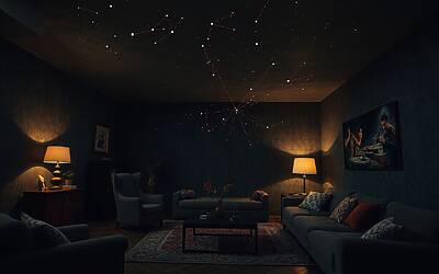 Constellation mistero in sala, quelle strane schiume che piovevano dal soffitto