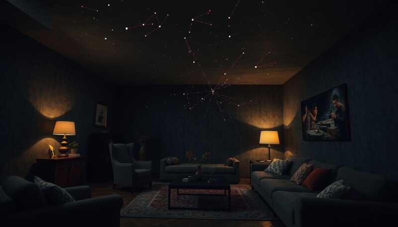 Constellation mistero in sala, quelle strane schiume che piovevano dal soffitto