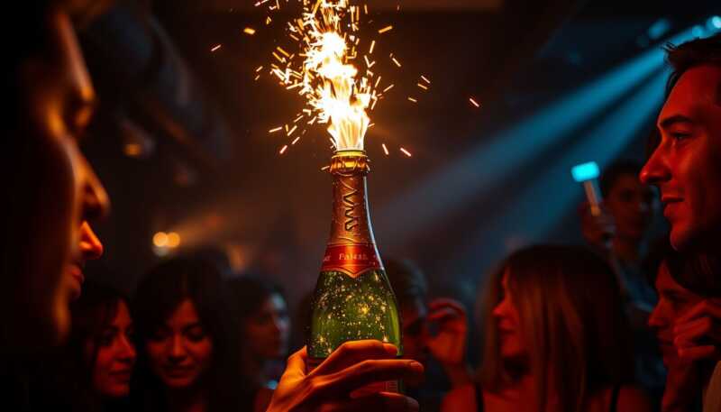 Davide Lacerenza attacca gli sparkler ma usa i led: la contraddizione che infiamma i social
