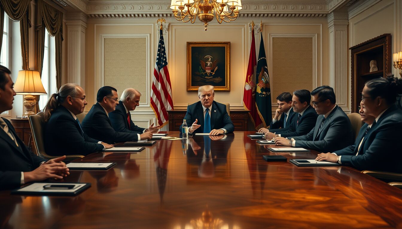 Donald Trump guida il confronto con il CEO di Intel: verità sull’investimento pubblico e piani segreti