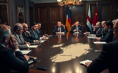 Donald Trump scuote l’Europa alla vigilia di Davos con una mossa che cambia il gioco