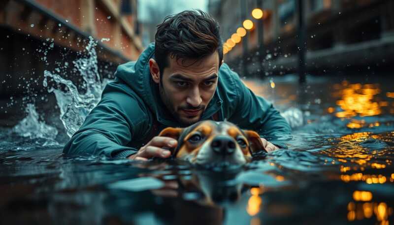 Enea si tuffa per salvare il cane caduto nel canale, ma qualcosa va storto e la tragedia sconvolge tutti