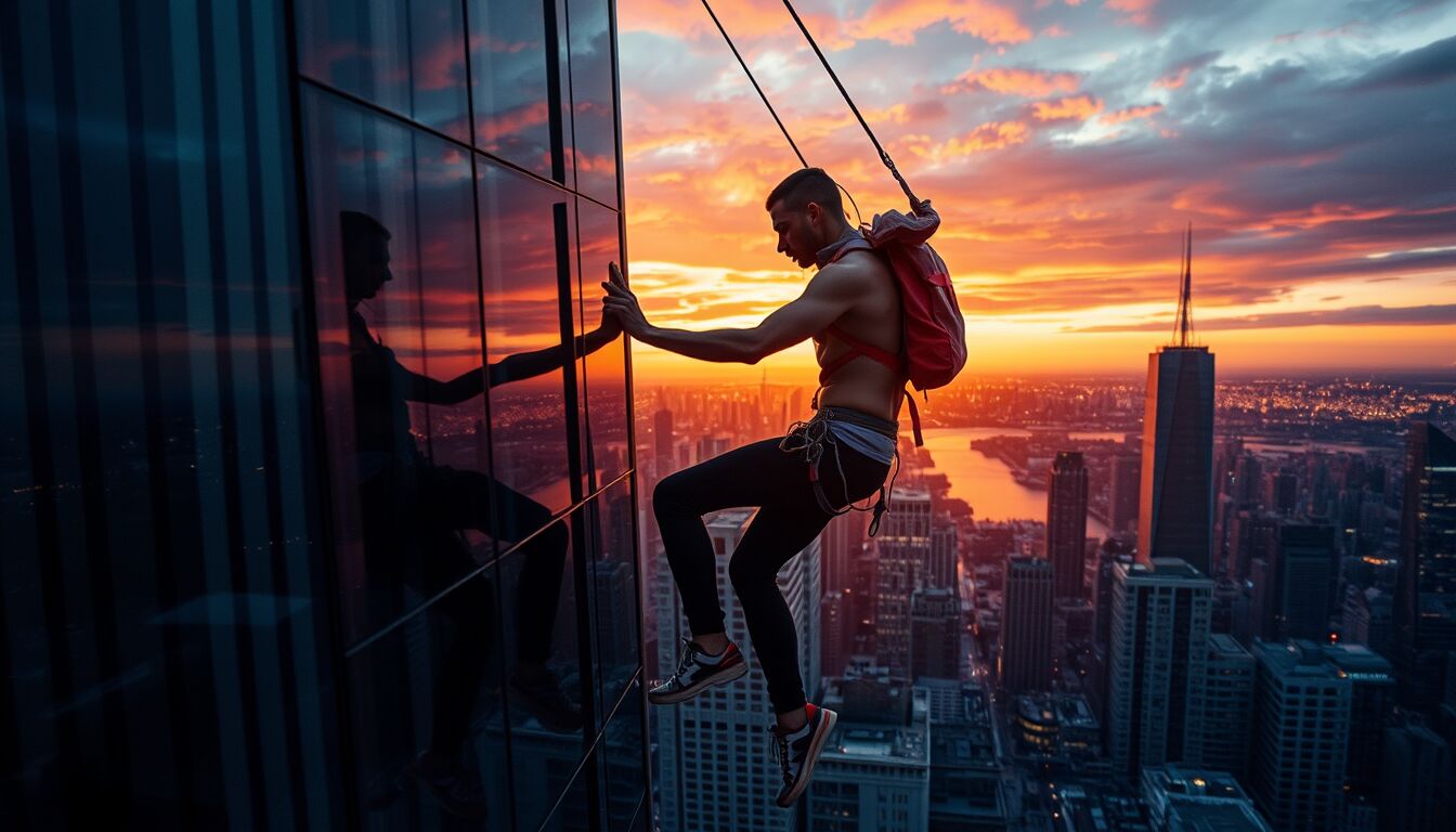 Freeclimber affronta grattacielo durante diretta Netflix, gesto estremo paralizza spettatori e scatena allarme sicurezza globale