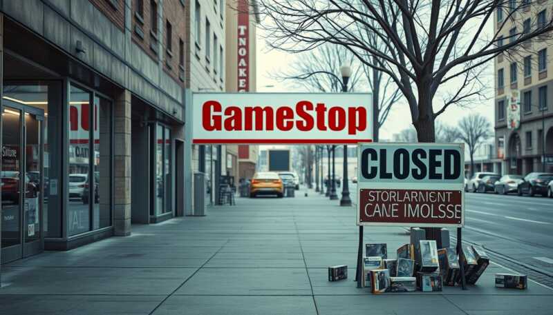 GameStop chiude centinaia di negozi negli USA e scatena il panico tra gamer e investitori