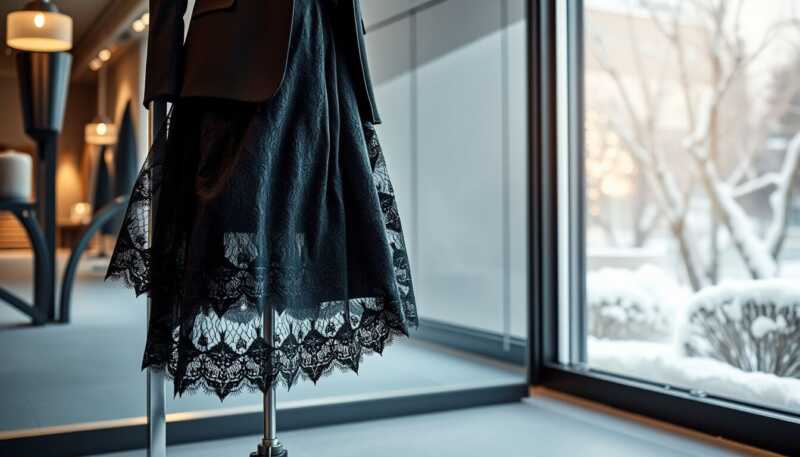Gonna in pizzo in inverno: abbinamenti chic e furbi per look caldi senza rinunciare all’eleganza