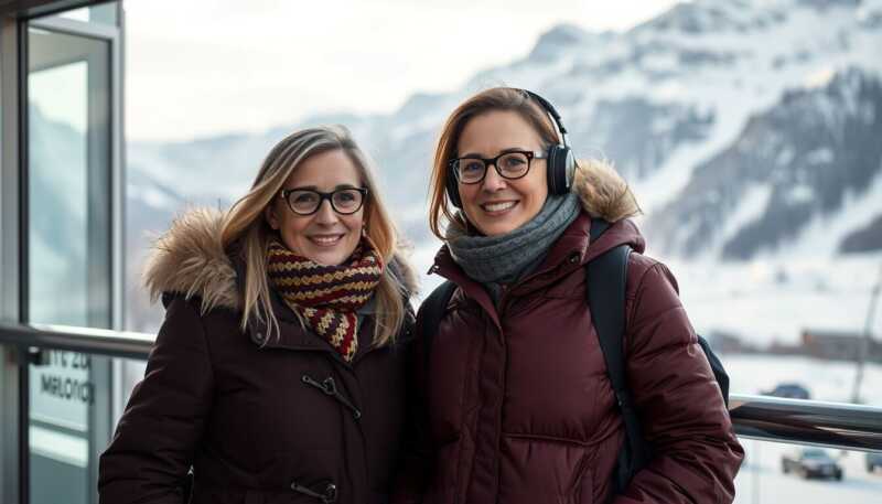 Gruber in collegamento da Davos: studio svizzero evacuato, tensione e disagi a Otto e Mezzo