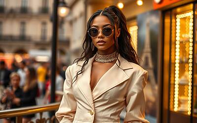Haute Couture Parigi, Teyana Taylor conquista la scena e spiazza le star