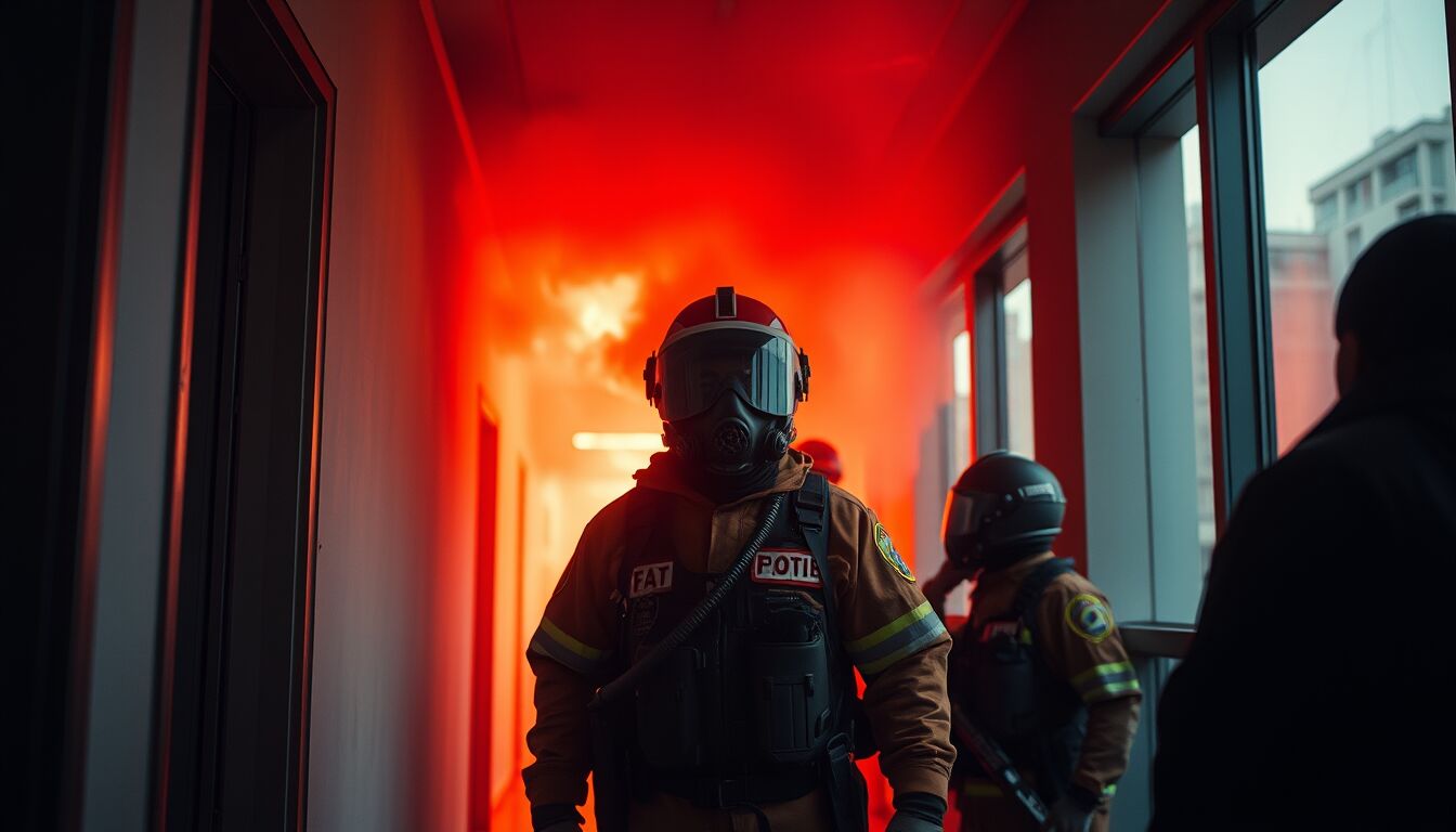 Incendio in negozio di bici elettriche scatena panico in condominio, evacuazioni lampo e ventidue persone soccorse