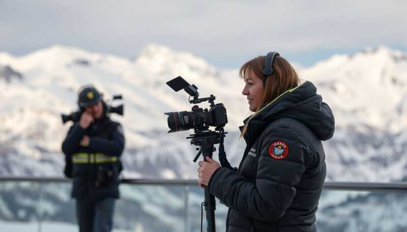 Incendio vicino allo studio di Davos, Lilli Gruber sospende la diretta di Otto e mezzo