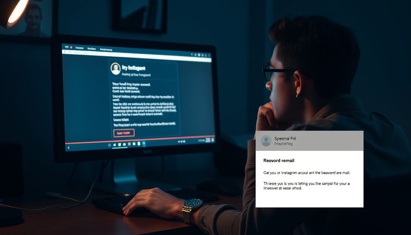Instagram sotto attacco: ecco perché ricevi l’email di reset password e come proteggere subito il tuo account