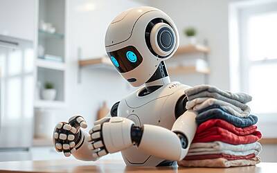 LG presenta il robot che piega il bucato: la rivoluzione domestica che non sapevi di desiderare