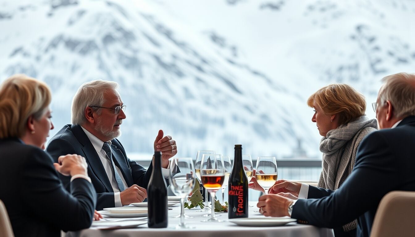 Lutnick al centro delle proteste alla cena del World Economic Forum, tensioni e messaggi simbolici a Davos 1 Lutnick al centro delle proteste alla cena del World Economic Forum, tensioni e messaggi simbolici a Davos