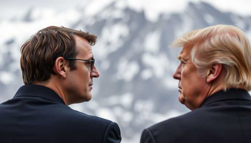 Macron sfida Trump: retroscena inaspettati dietro il confronto tra i due leader mondiali