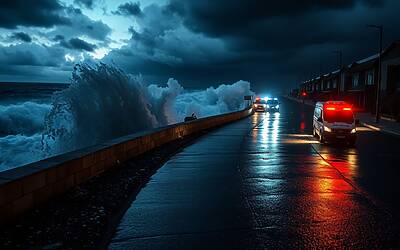 Maltempo estremo in Calabria Sicilia e Sardegna, evacuazioni di massa e rischio crescente per coste e città
